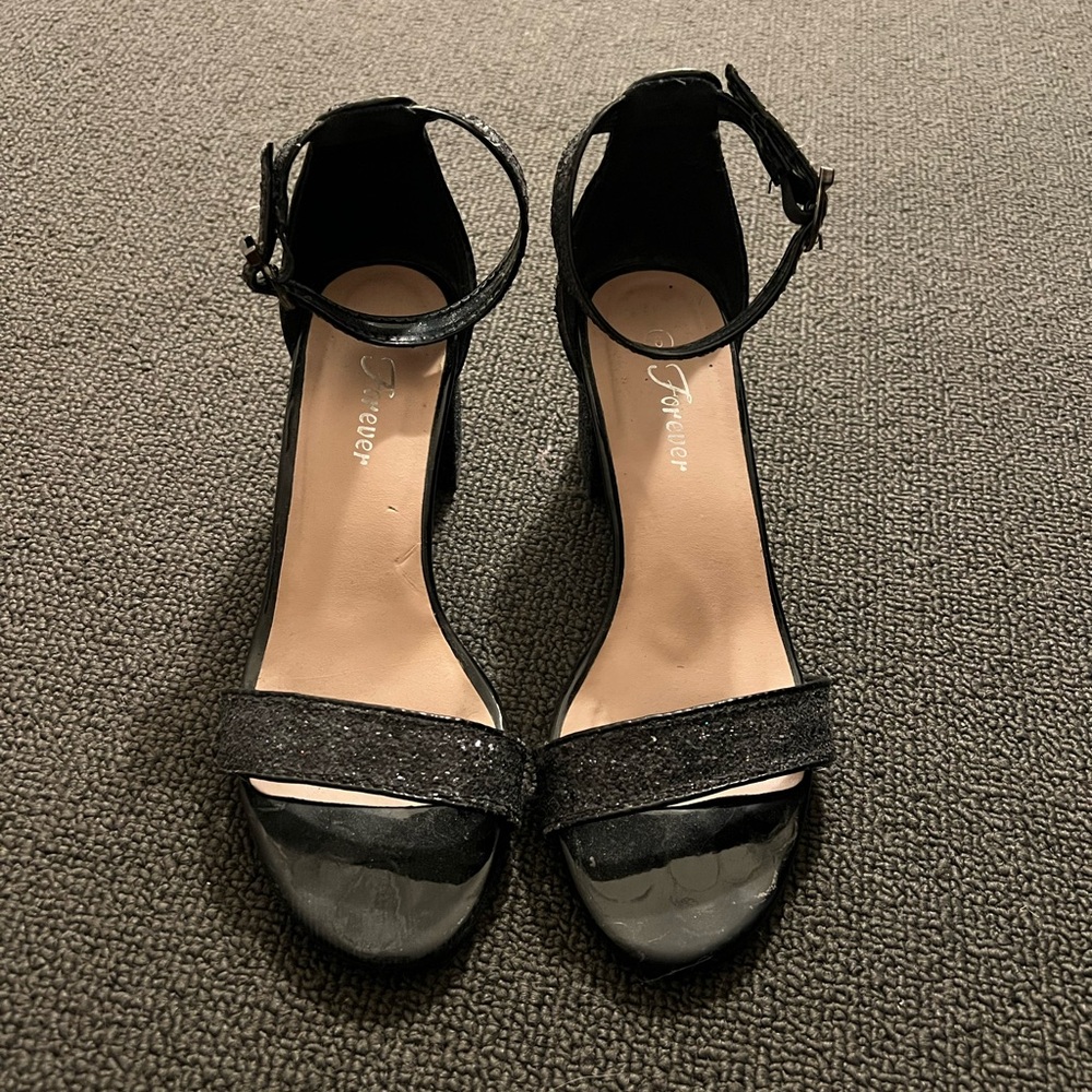 Glitter Heels - size 6